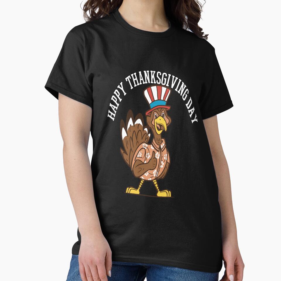 Funny Humor Thanksgiving Day Happy Thanksgiving Day by fantasticdesign T-Shirts, Hoodie, Sweatshirt (Image 2)