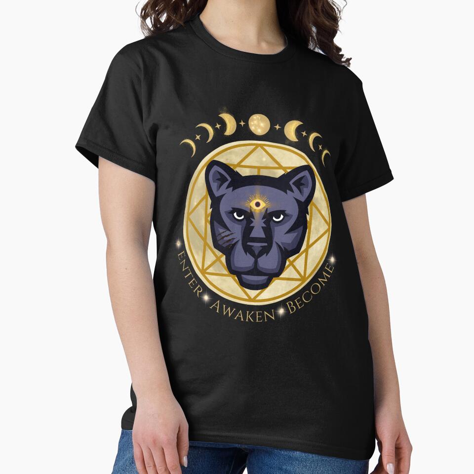 Enter. Awaken. Become. | Jungle Breathe Series | Animal Spirit by ExoticByJoanna T-Shirts, Hoodie, Sweatshirt (Image 2)