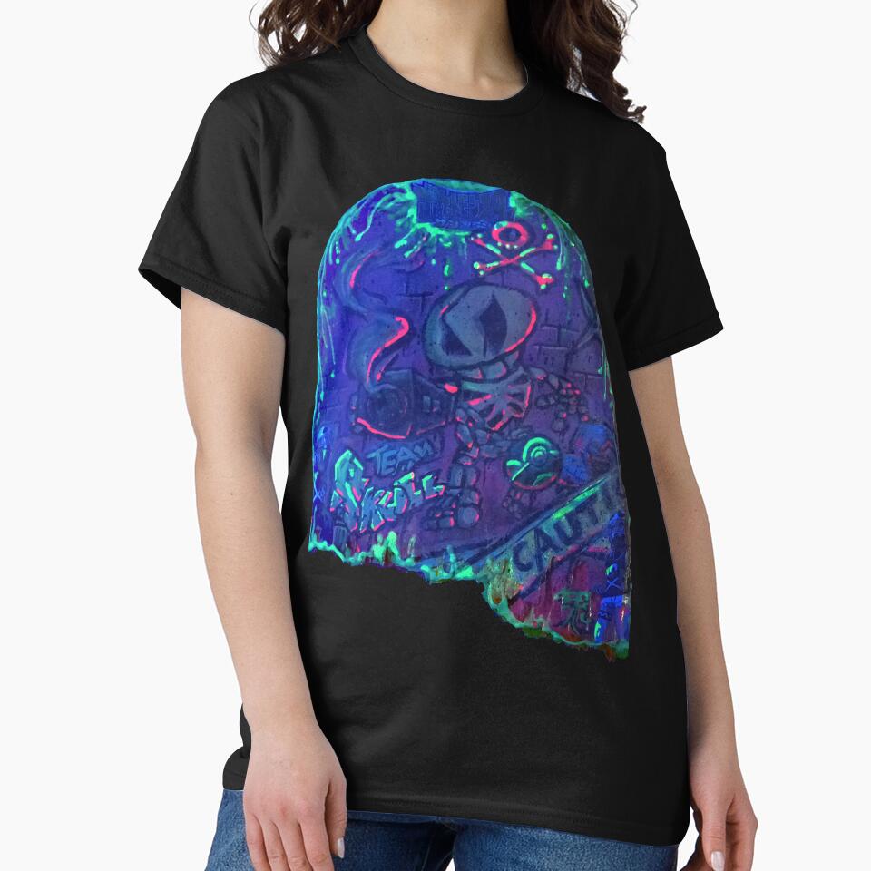 Exclusive Team Skull Skeleton (Black light) by tOkKa T-Shirts, Hoodie, Sweatshirt | BlankRebels.com (Image 2)