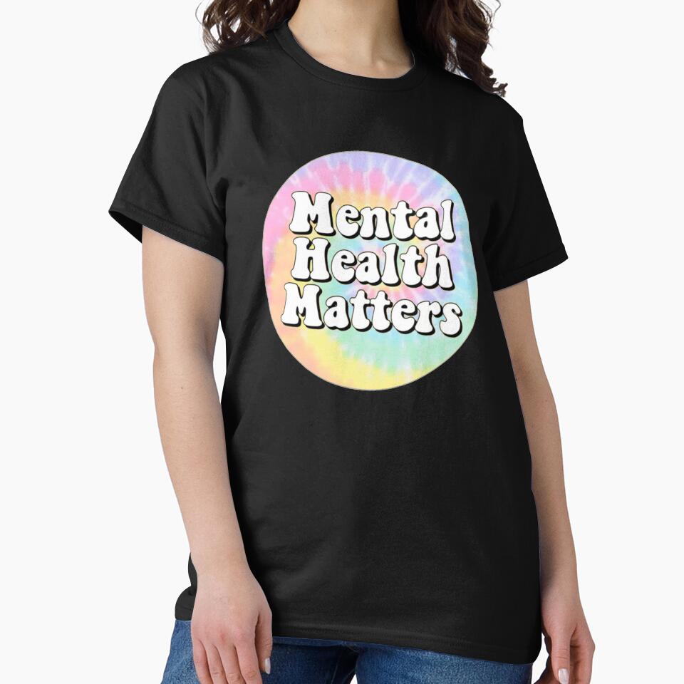Mental Health Matters Flower by env1nada T-Shirts, Hoodie, Sweatshirt | BlankRebels.com (Image 2)