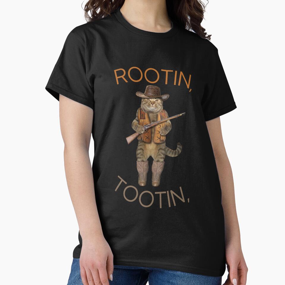 rootin tootin cat,rootin tootin Cowboy cat by IllustrataPower T-Shirts, Hoodie, Sweatshirt | BlankRebels.com (Image 2)