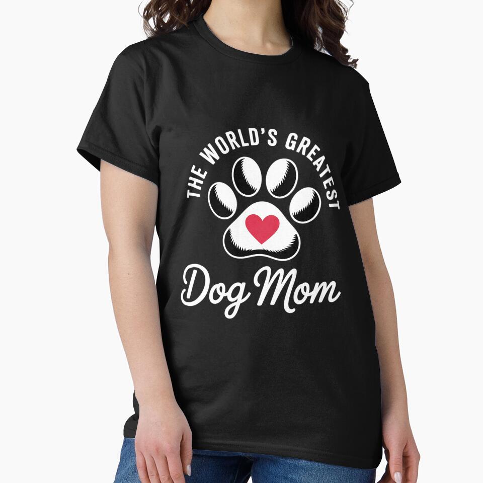 The World's Greatest Dog Mom by MyzoToyota T-Shirts, Hoodie, Sweatshirt | BlankRebels.com (Image 2)