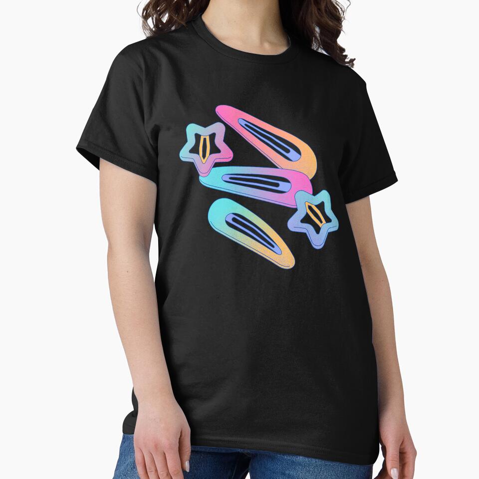 Aesthetic Y2K Hairclips by supercomfy T-Shirts, Hoodie, Sweatshirt | BlankRebels.com (Image 2)