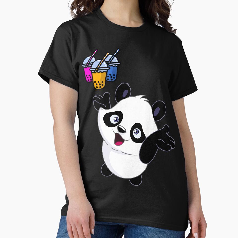 Copy of Panda Bubble Tea by animalstore11 T-Shirts, Hoodie, Sweatshirt | BlankRebels.com (Image 2)