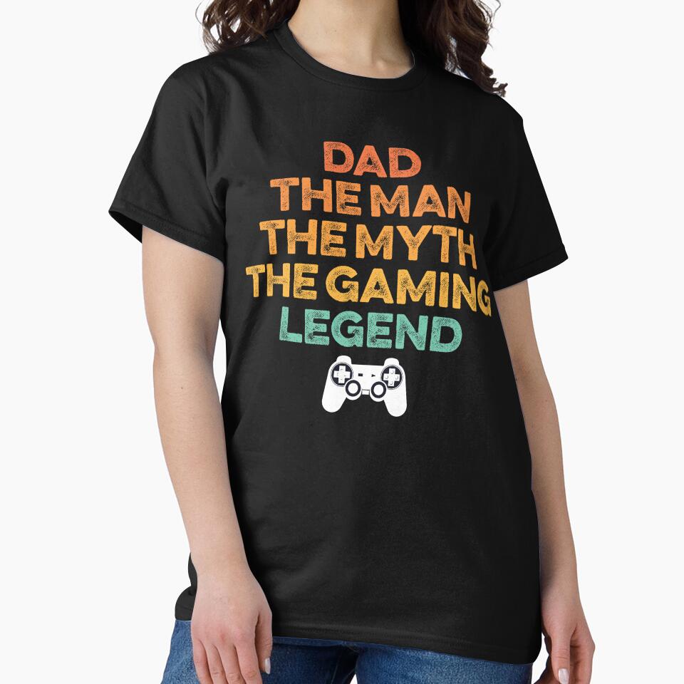 Gamer Dad Gift by PatternFeed8 T-Shirts, Hoodie, Sweatshirt | BlankRebels.com (Image 2)