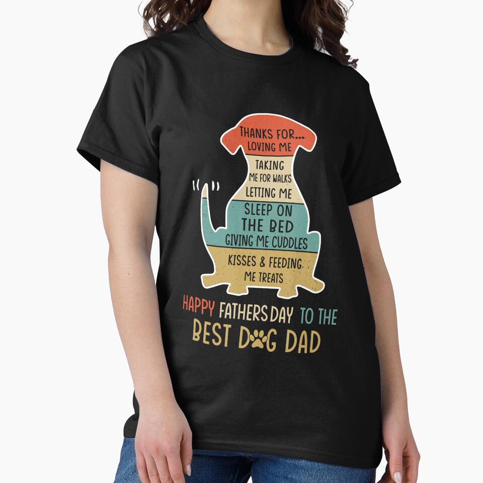 Vintage Dog Dad for Men fathers day for Dog Lover by SmileYreAmazing T-Shirts, Hoodie, Sweatshirt | BlankRebels.com (Image 2)