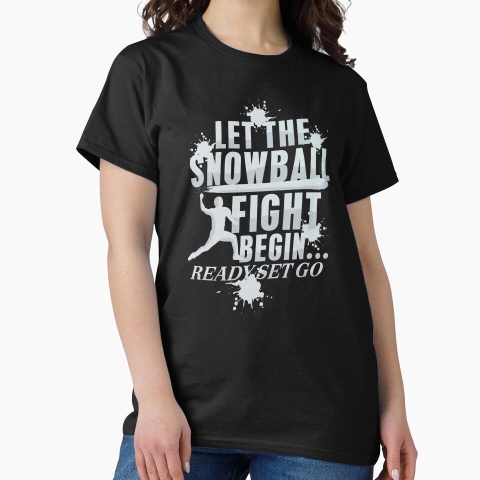Snowball Fight Gift by phoxydesign T-Shirts, Hoodie, Sweatshirt | BlankRebels.com (Image 2)