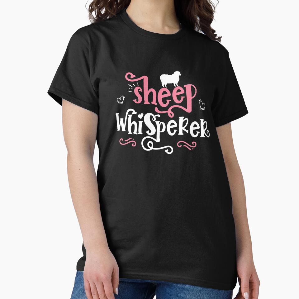 Sheep Whisperer - Cute Farmer gift product by theodoros20 T-Shirts, Hoodie, Sweatshirt | BlankRebels.com (Image 2)