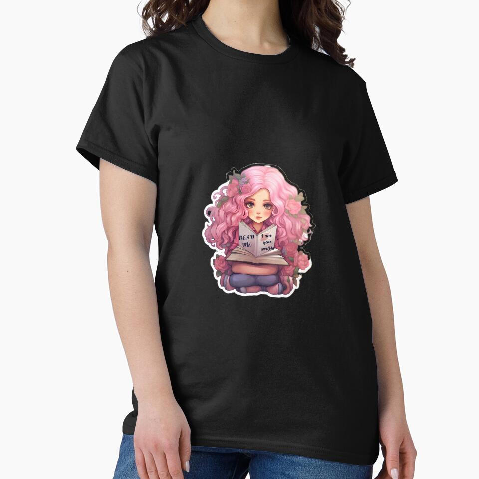Enchanted Reader: Join the Magic of Books with the Reading Girl! by Ralphsartdesign