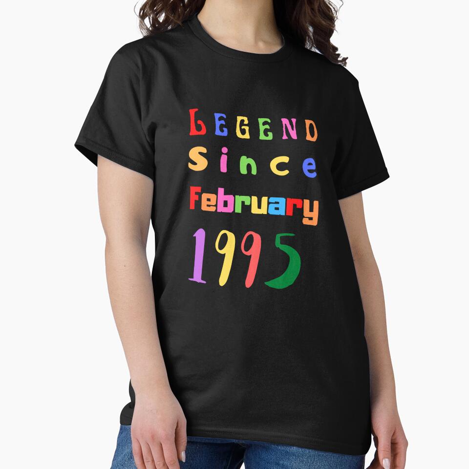 Legend Since February 1995 by We are waiting  For You T-Shirts, Hoodie, Sweatshirt | BlankRebels.com (Image 2)