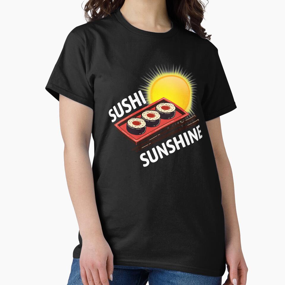 Sushi And Sunshine Sushi Lover by Amovar T-Shirts, Hoodie, Sweatshirt | BlankRebels.com (Image 2)