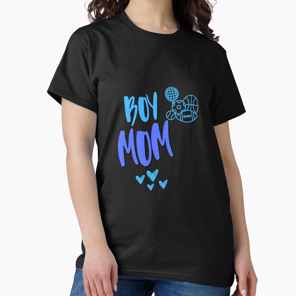Boy Mom by MamaMacs T-Shirts, Hoodie, Sweatshirt | BlankRebels.com (Image 2)