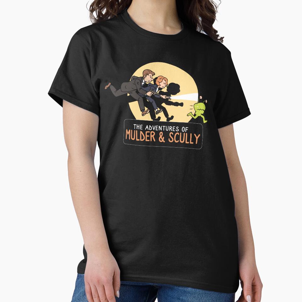 The Adventures of Mulder and Scully by Nerd Shizzle T-Shirts, Hoodie, Sweatshirt | BlankRebels.com (Image 2)