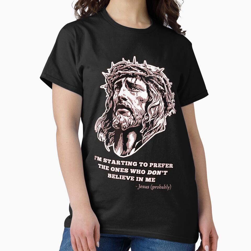 Jesus - Atheist by GonAnimal T-Shirts, Hoodie, Sweatshirt | BlankRebels.com (Image 2)