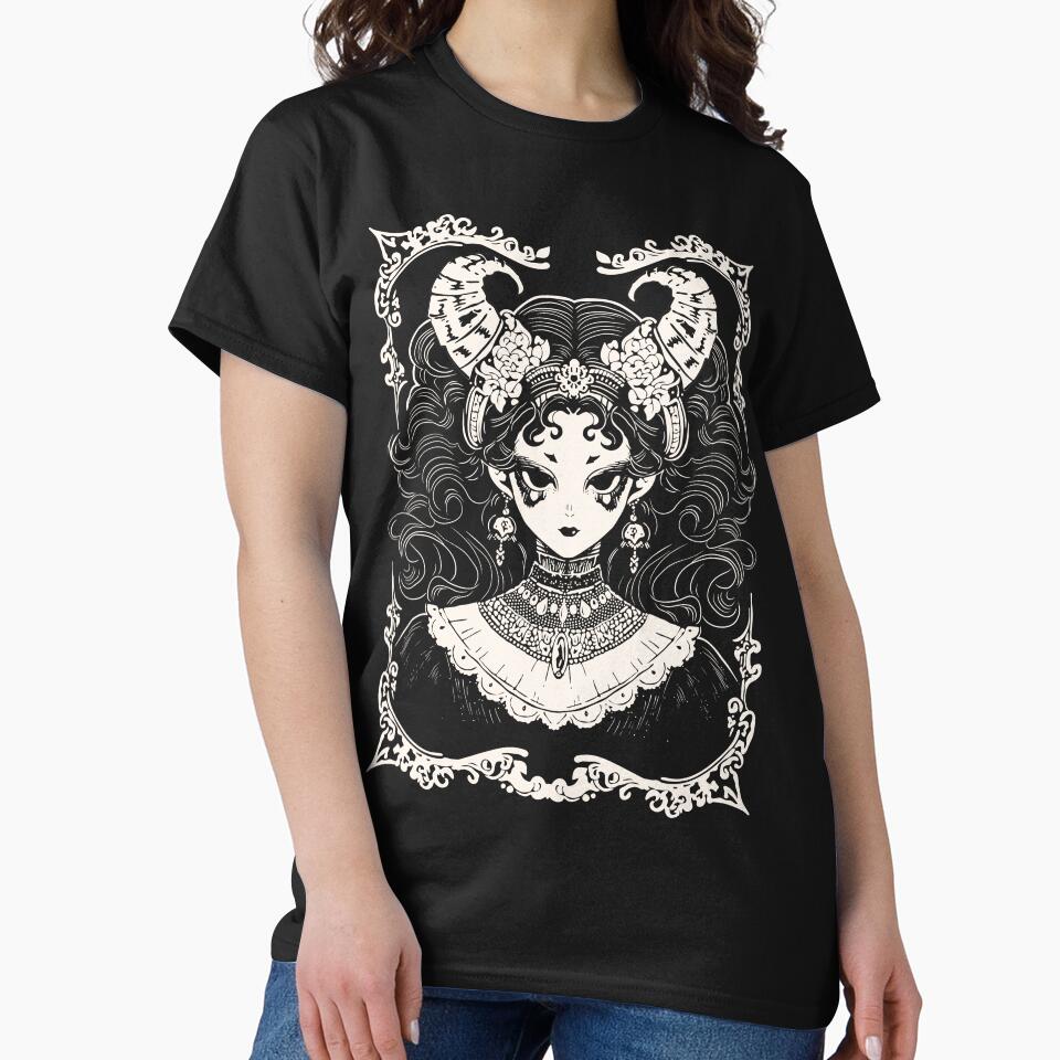 Victorian Gothic Doll by daianaart T-Shirts, Hoodie, Sweatshirt | BlankRebels.com (Image 2)