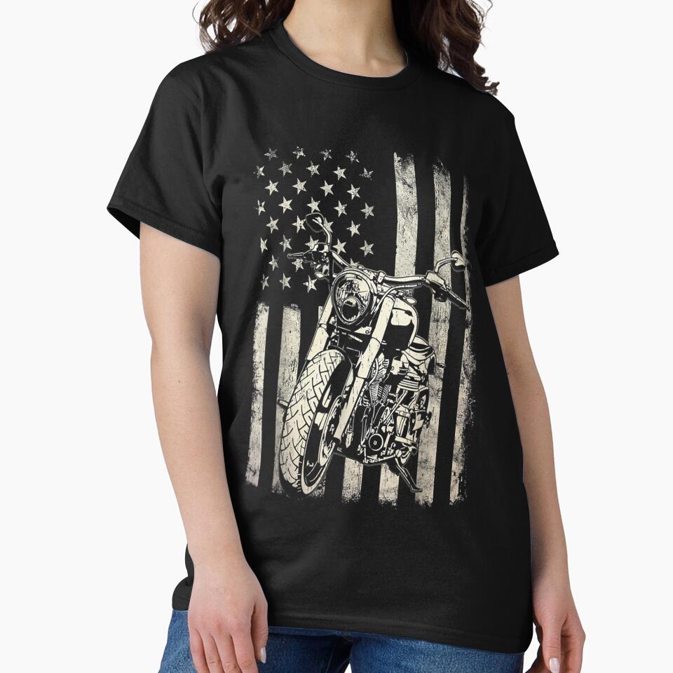 Motorcycle July boy biker by Sarena84 T-Shirts, Hoodie, Sweatshirt | BlankRebels.com (Image 2)
