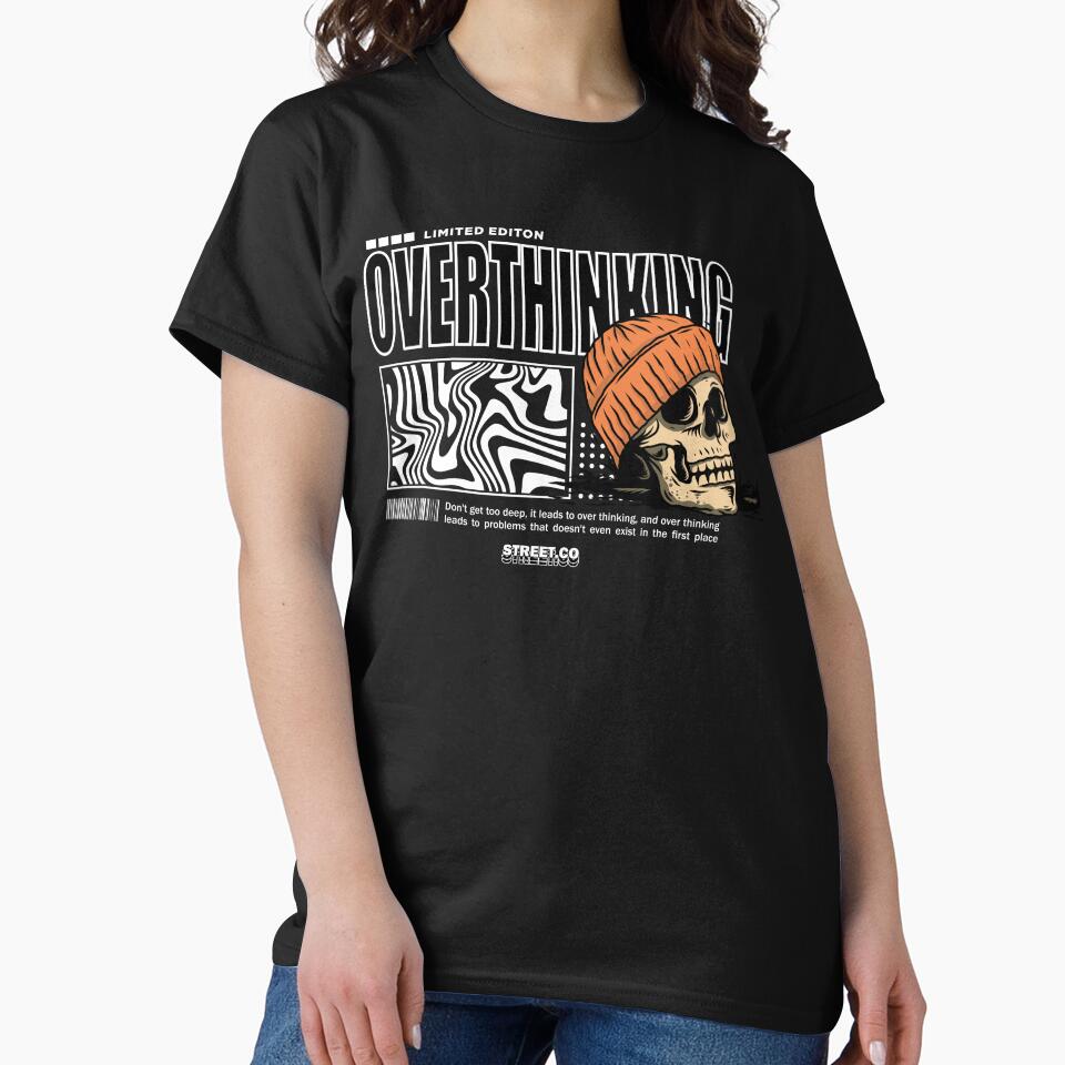Overthinking by Jaguax T-Shirts, Hoodie, Sweatshirt | BlankRebels.com (Image 2)