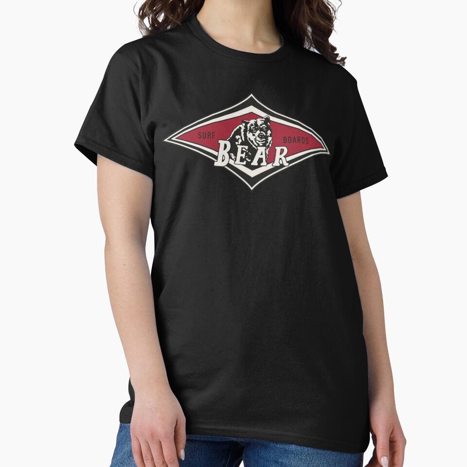 Vintage Surfing Bear Big Wednesday cult Surfboard surf logo diamond retro by LizzieAuer85 T-Shirts, Hoodie,... (Image 2)