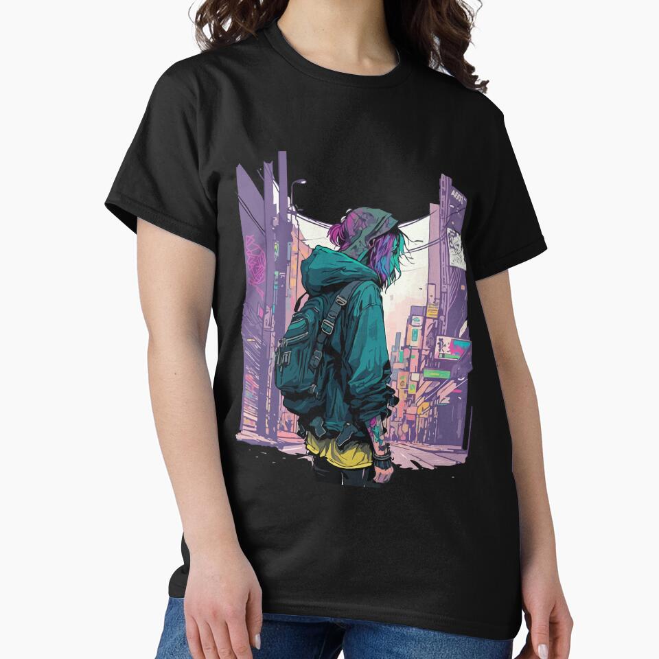 Japanese Street Cyberpunk Tokyo Streetwear2 T-Shirts, Hoodie, Sweatshirt
