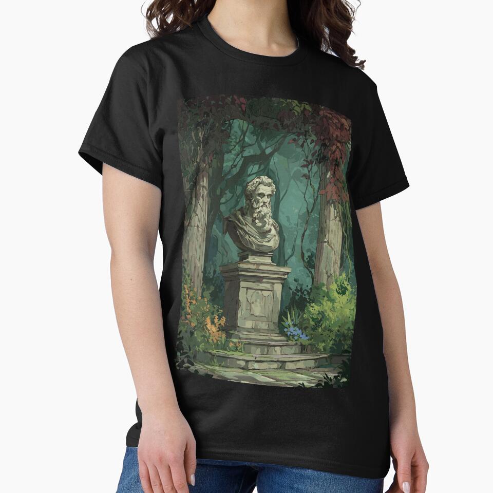 The Artist's Classical Sculpture Light Academia by bapupa T-Shirts, Hoodie, Sweatshirt | BlankRebels.com (Image 2)