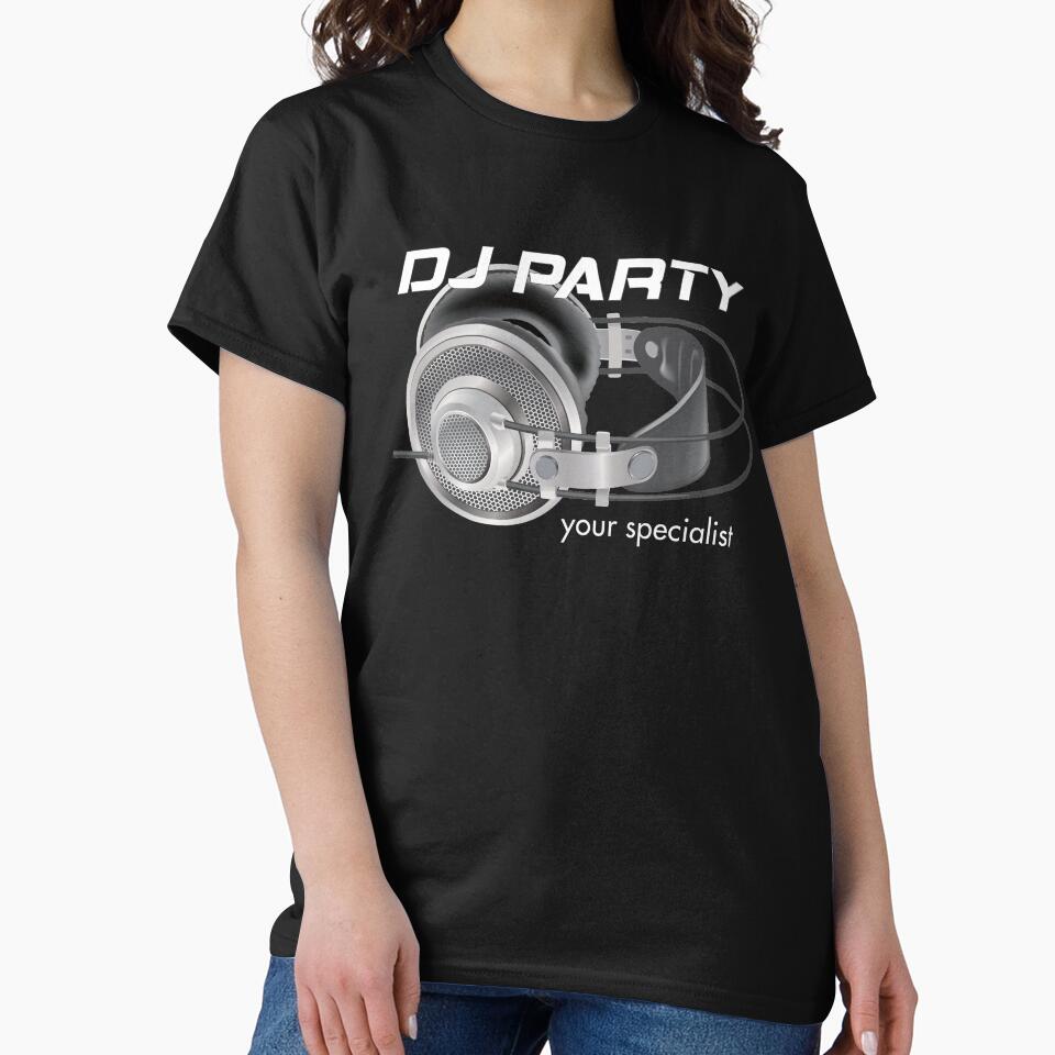 DJ Headphones, Party Specialist by coffeeapparel T-Shirts, Hoodie, Sweatshirt | BlankRebels.com (Image 2)