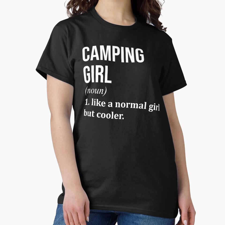 Camping Girl Definition for Women by XCIV T-Shirts, Hoodie, Sweatshirt | BlankRebels.com (Image 2)