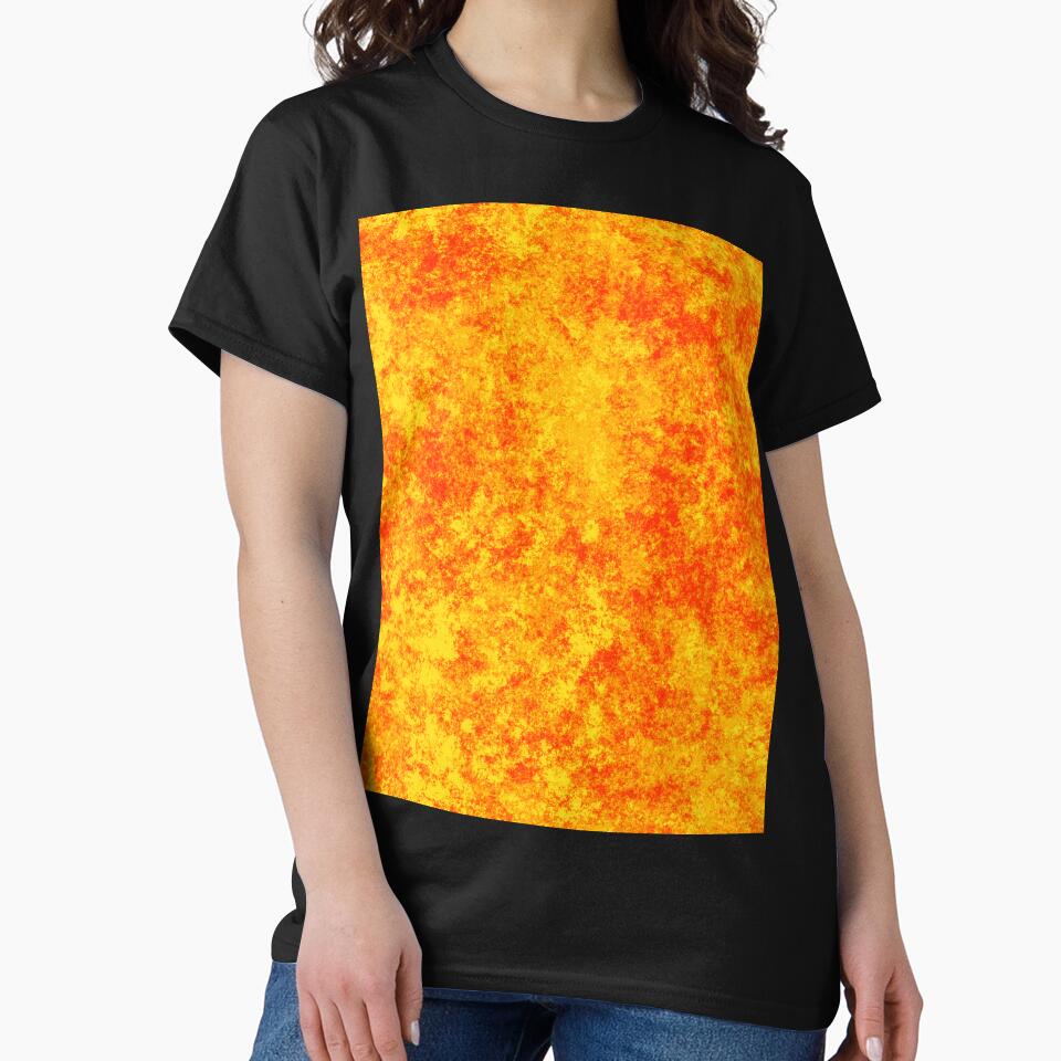 Orange Grunge by Sybille-Yates T-Shirts, Hoodie, Sweatshirt | BlankRebels.com (Image 2)
