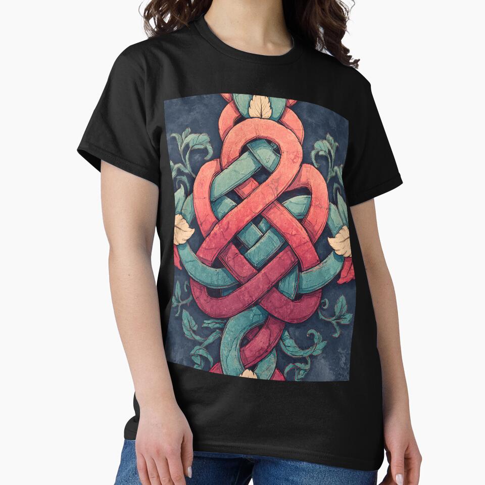 Mystical Intricate Knot Symbol by bapupa T-Shirts, Hoodie, Sweatshirt | BlankRebels.com (Image 2)