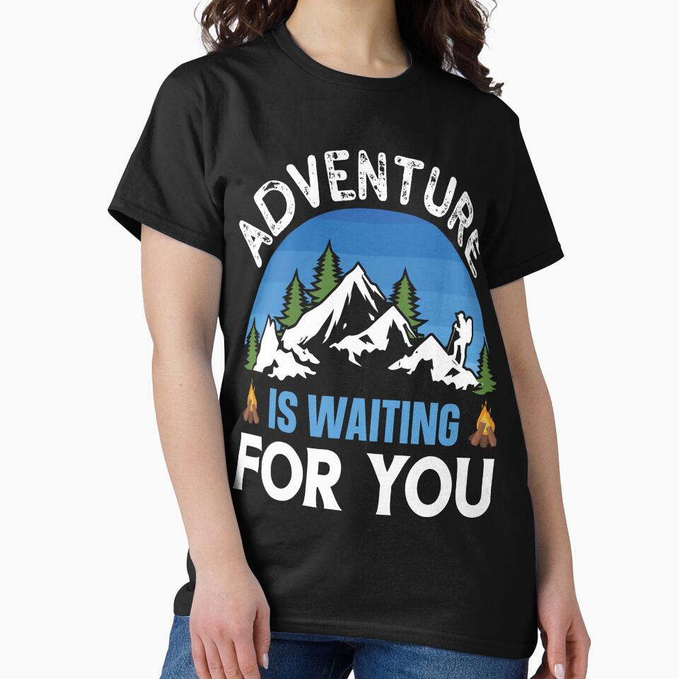 Adventure Is Waiting For You by gentle79 T-Shirts, Hoodie, Sweatshirt | BlankRebels.com (Image 2)
