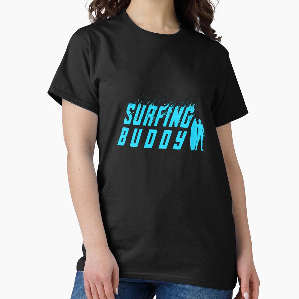 Surfing Buddy by saulmedia T-Shirts, Hoodie, Sweatshirt | BlankRebels.com (Image 2)