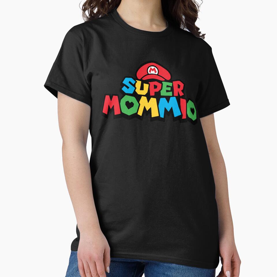 Super Mommio Funny Mommy Mothers Day Video Gaming Lover Gift Birthday Holiday by Mesa Cute by Mesa Cute