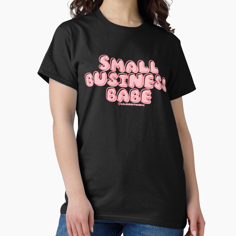 Small business babe. 19a | @lilsboobthangs by lilsboobthangs T-Shirts, Hoodie, Sweatshirt | BlankRebels.com (Image 2)