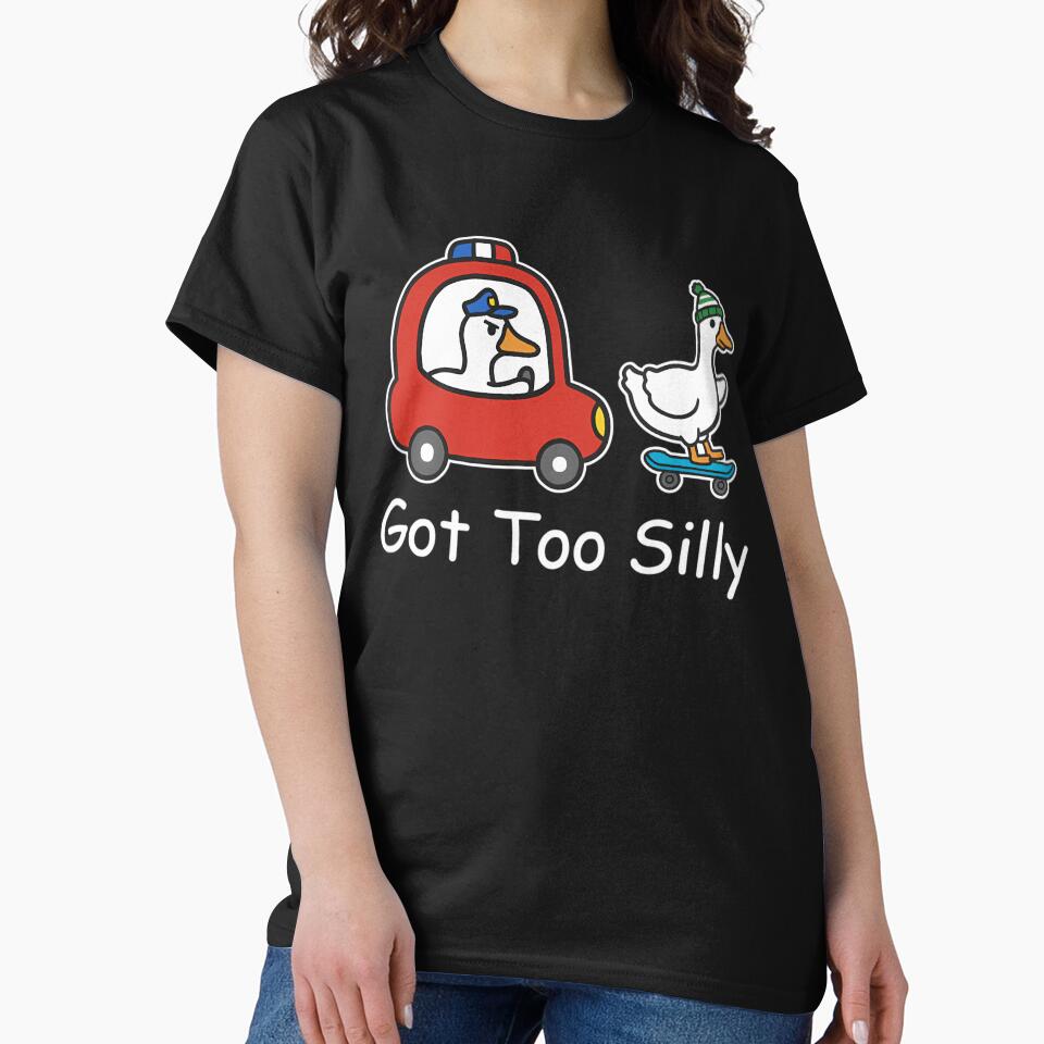 Got Too Silly Funny Goose On Skateboard by eshovip T-Shirts, Hoodie, Sweatshirt | BlankRebels.com (Image 2)