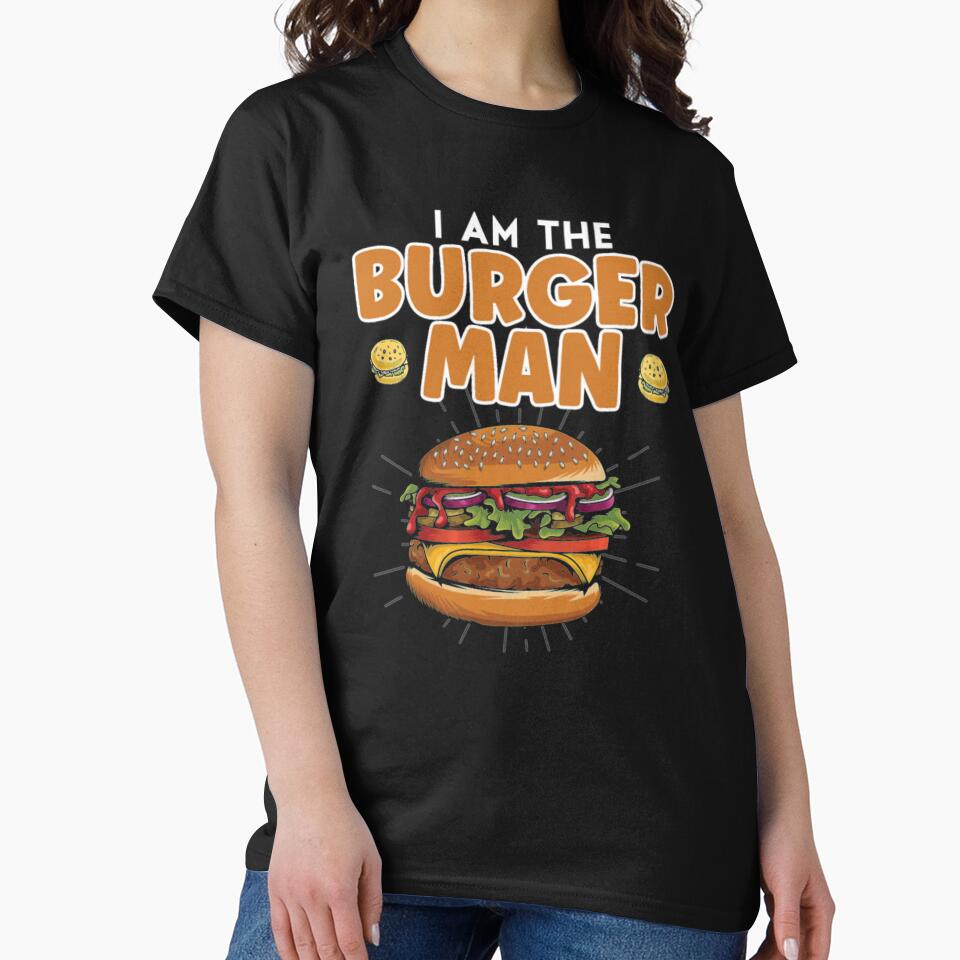 The Burger Man by ClamenTaon T-Shirts, Hoodie, Sweatshirt | BlankRebels.com (Image 2)