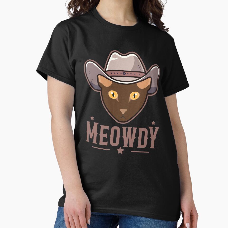 Suphalak Cat Meowdy by Clara Hollins T-Shirts, Hoodie, Sweatshirt | BlankRebels.com (Image 2)