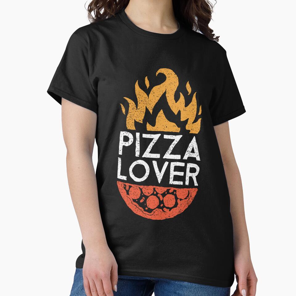 Vintage Pizza Lover - Gift for pizza fan by TamGustam T-Shirts, Hoodie, Sweatshirt | BlankRebels.com (Image 2)