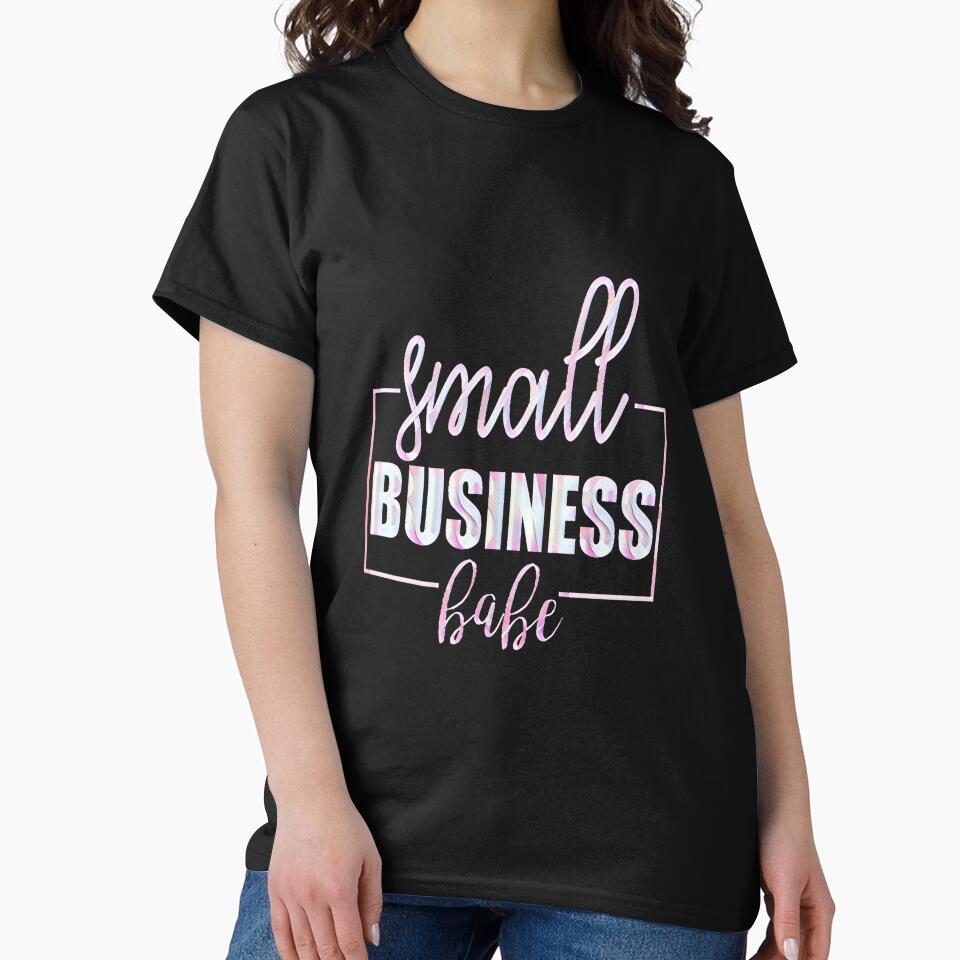 Small Business Babe by creativerooney T-Shirts, Hoodie, Sweatshirt | BlankRebels.com (Image 2)