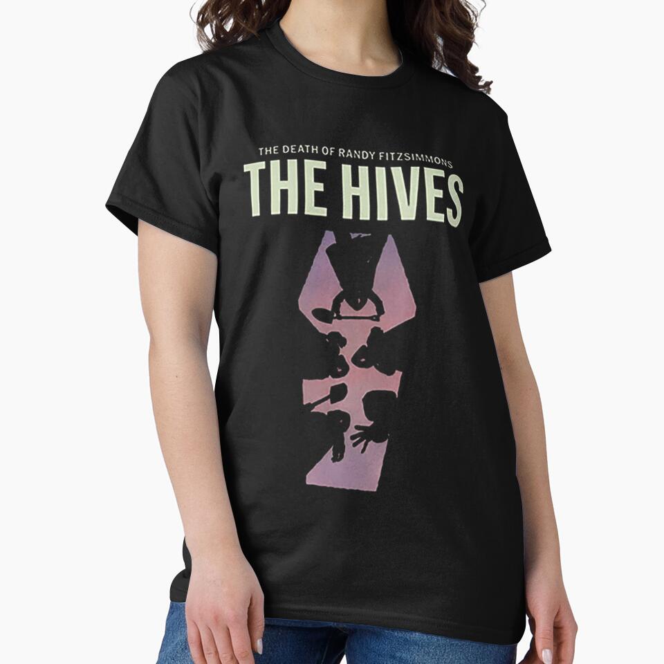 The Hives The Death of Randy Fitzsimmons For Rock Fans, Gift For Indie Rock Lovers by JohnCSay T-Shirts,... (Image 2)