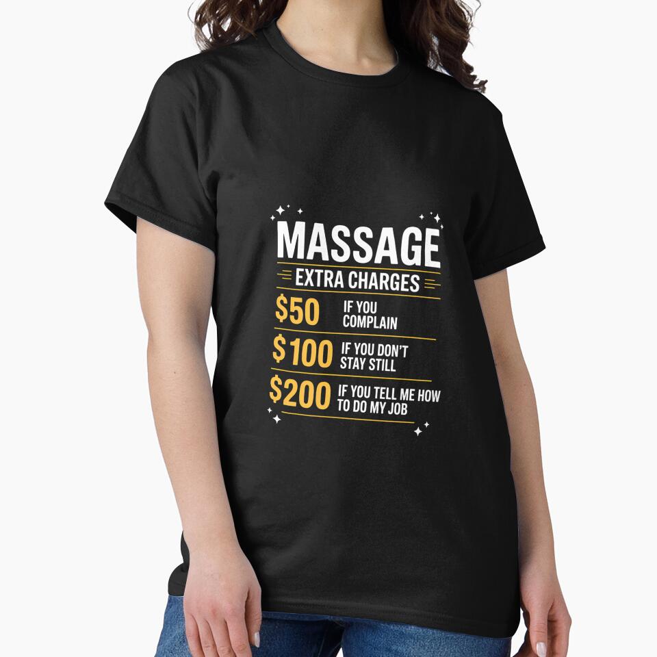 Funny Massage Therapist Massage Therapy Joke by LittleBO5 T-Shirts, Hoodie, Sweatshirt | BlankRebels.com (Image 2)