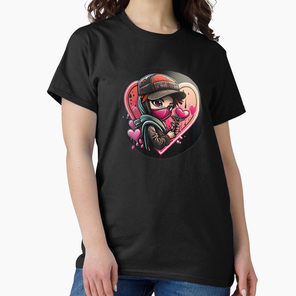 Valentine girl by Sarvgya Verma T-Shirts, Hoodie, Sweatshirt | BlankRebels.com (Image 2)
