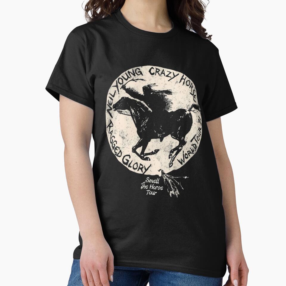 Neil Young Crazy Horse World Tour Tragged Glory by Rafsanmaster T-Shirts, Hoodie, Sweatshirt | BlankRebels.com (Image 2)
