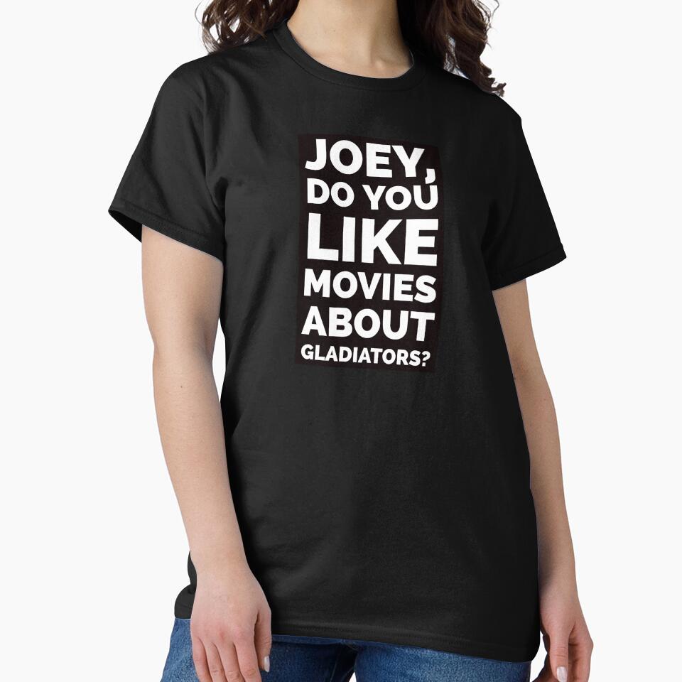 Airplane Joey do you like gladiator movies quote by Boxing Kangaroo Retail Company T-Shirts, Hoodie, Sweatshirt (Image 2)