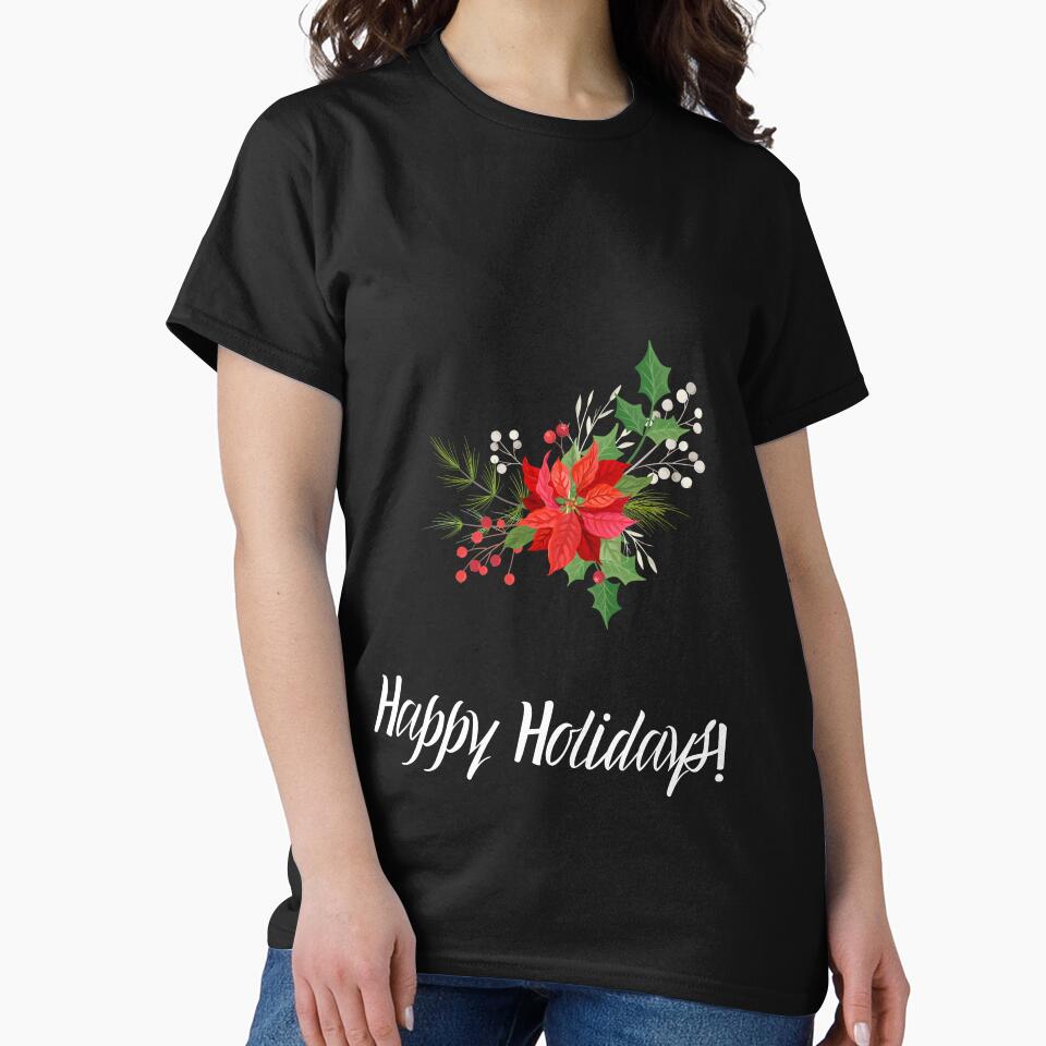 Happy Holidays by Z2ADesigns T-Shirts, Hoodie, Sweatshirt | BlankRebels.com (Image 2)