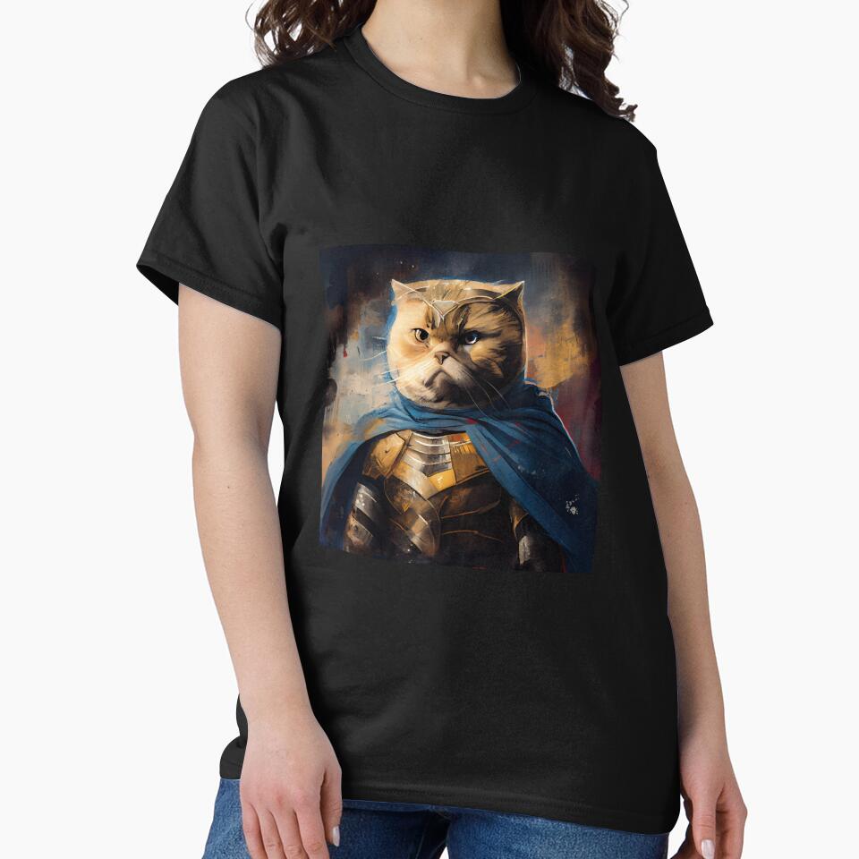Scottish Fold Cat Superhero by EmilyDayDreams T-Shirts, Hoodie, Sweatshirt | BlankRebels.com (Image 2)
