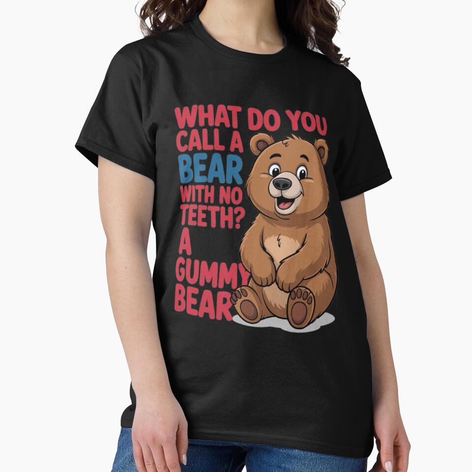 Funny Humor What do you call a bear with no teeth? by fantasticdesign