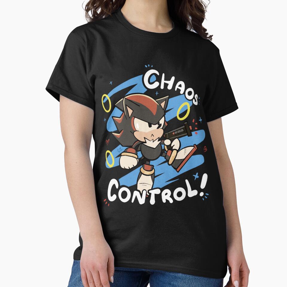 Shadow the Hedgehog  Classic T-Shirt by traceyjamiedap Hoodie, Sweatshirt | BlankRebels.com (Image 2)