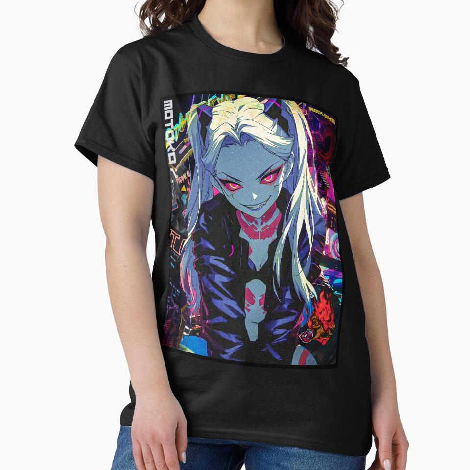 Cyberpunk Cool Anime Girl T-Shirts, Hoodie, Sweatshirt