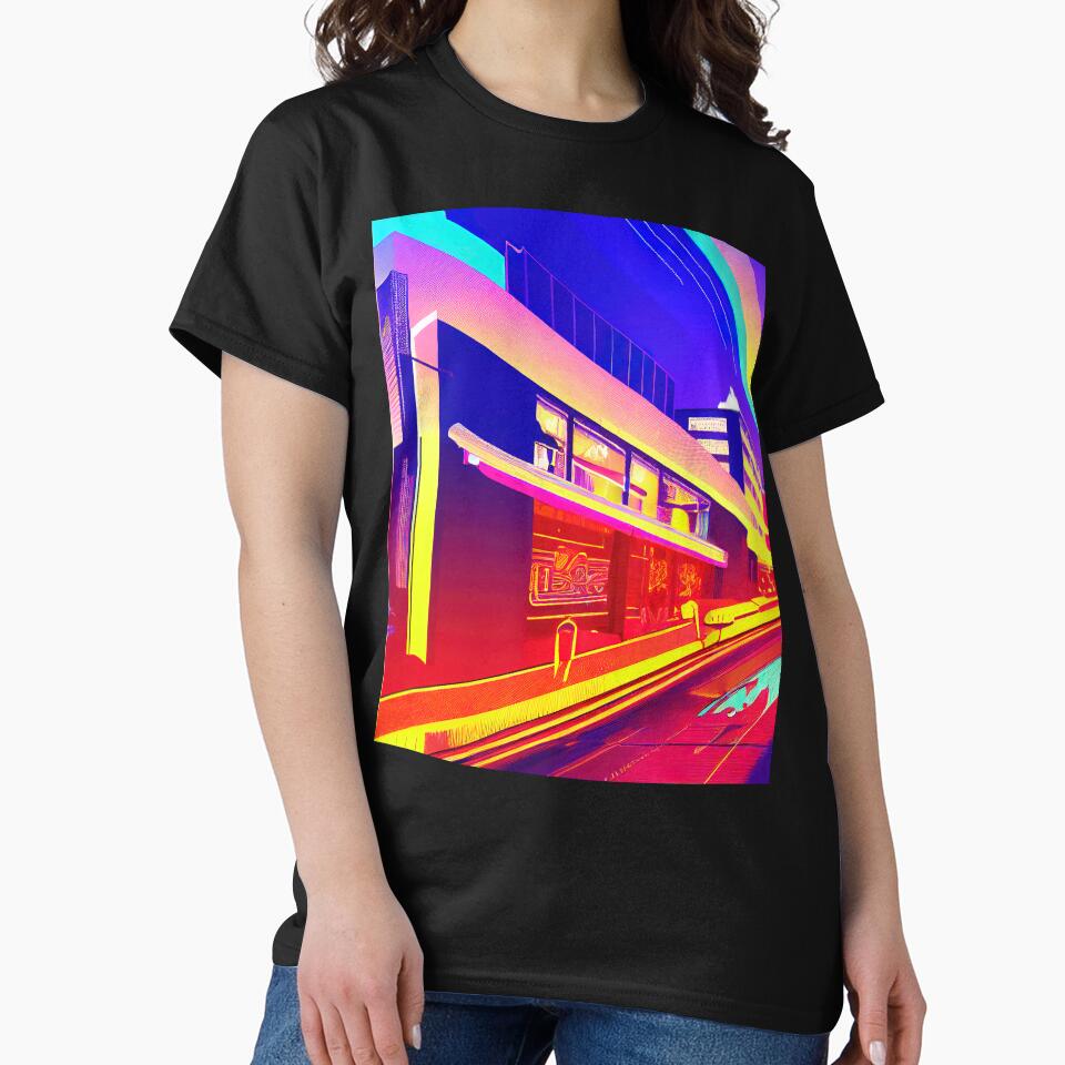 Honolulu 2D neon by ComicsFactory T-Shirts, Hoodie, Sweatshirt | BlankRebels.com (Image 2)