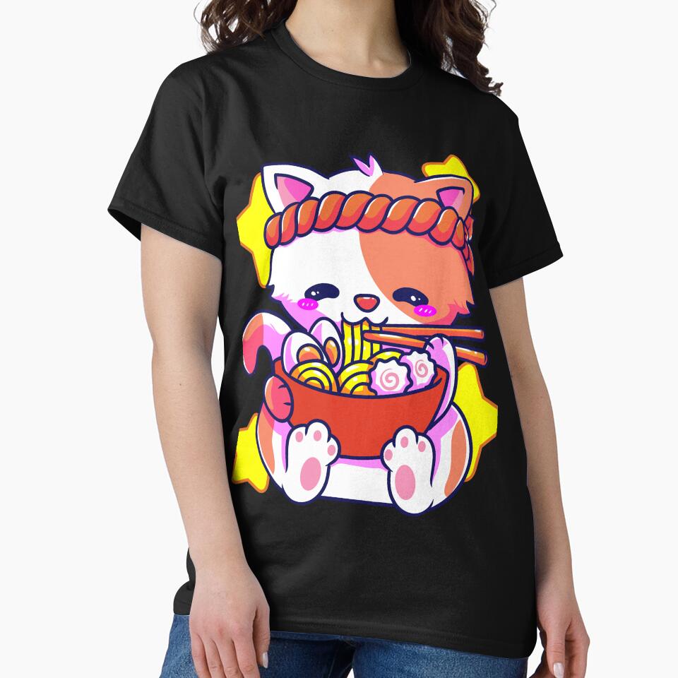 Anime Cat Kawaii Japanese stuff Anime Clothing by Hananiah Merch T-Shirts, Hoodie, Sweatshirt | BlankRebels.com (Image 2)