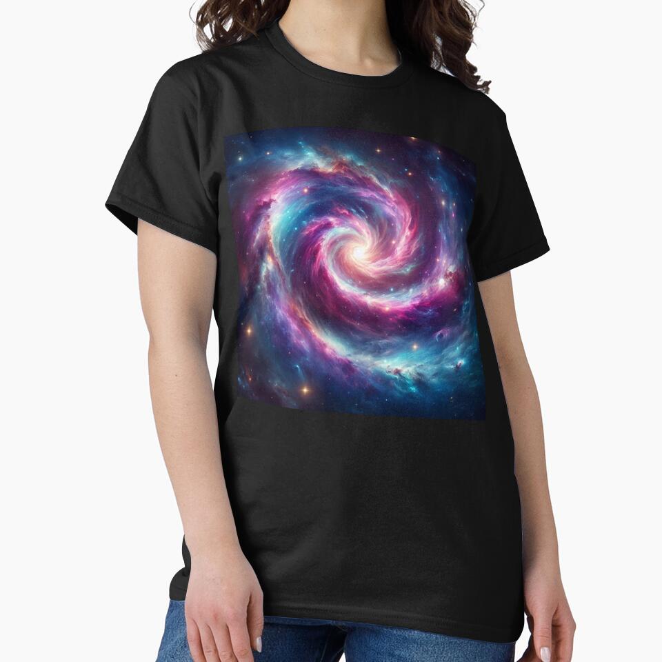 Cosmic Galaxy Nebula by Dogandesighn T-Shirts, Hoodie, Sweatshirt | BlankRebels.com (Image 2)